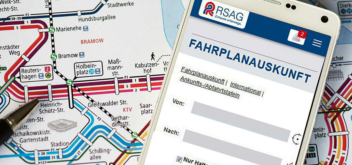 RSAG Fahrplan (Nahverkehr)